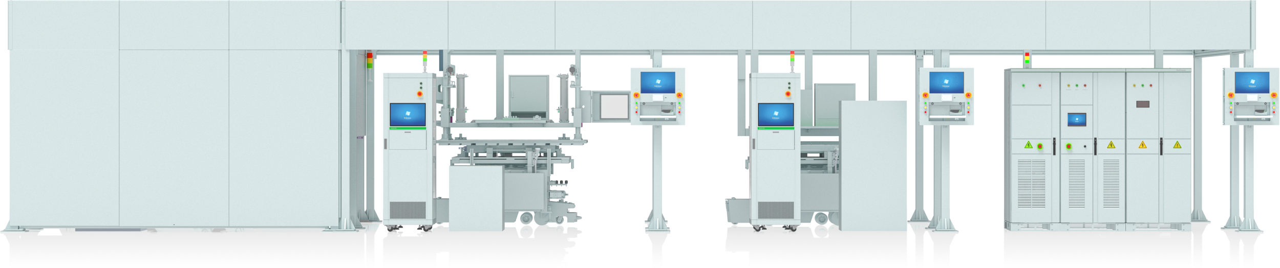 Battery PACK Integrated Test Line Solution